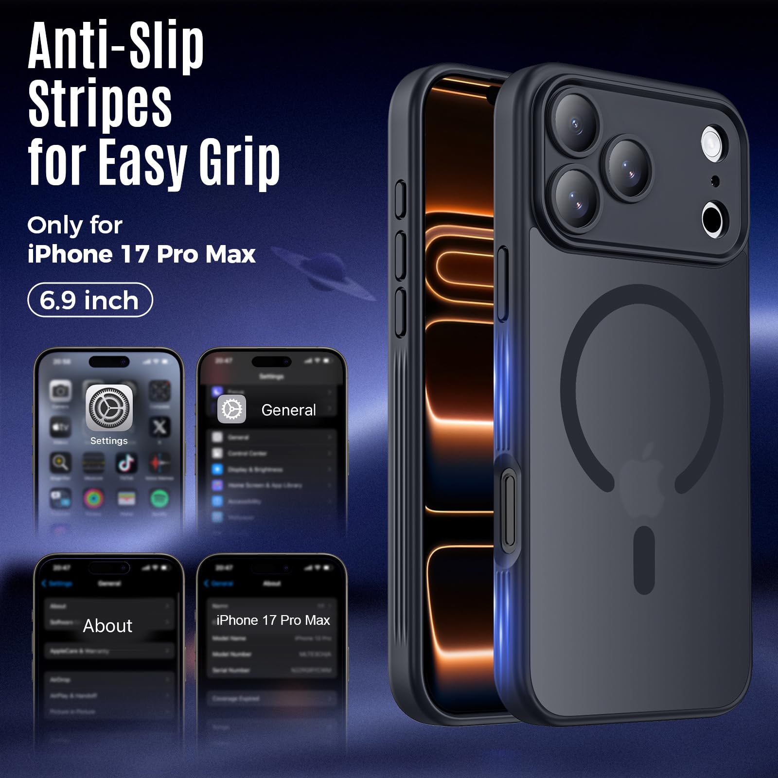 Amazon.com: Symcele Designed for iPhone 17 Pro Max Case